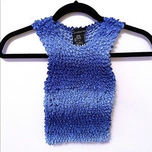 Vintage Popcorn Crinkle Top | One Size Fits All